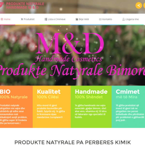 Produkte Natyrale Handmade M&D